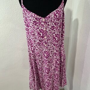 GAP Purple Floral Mini Dress